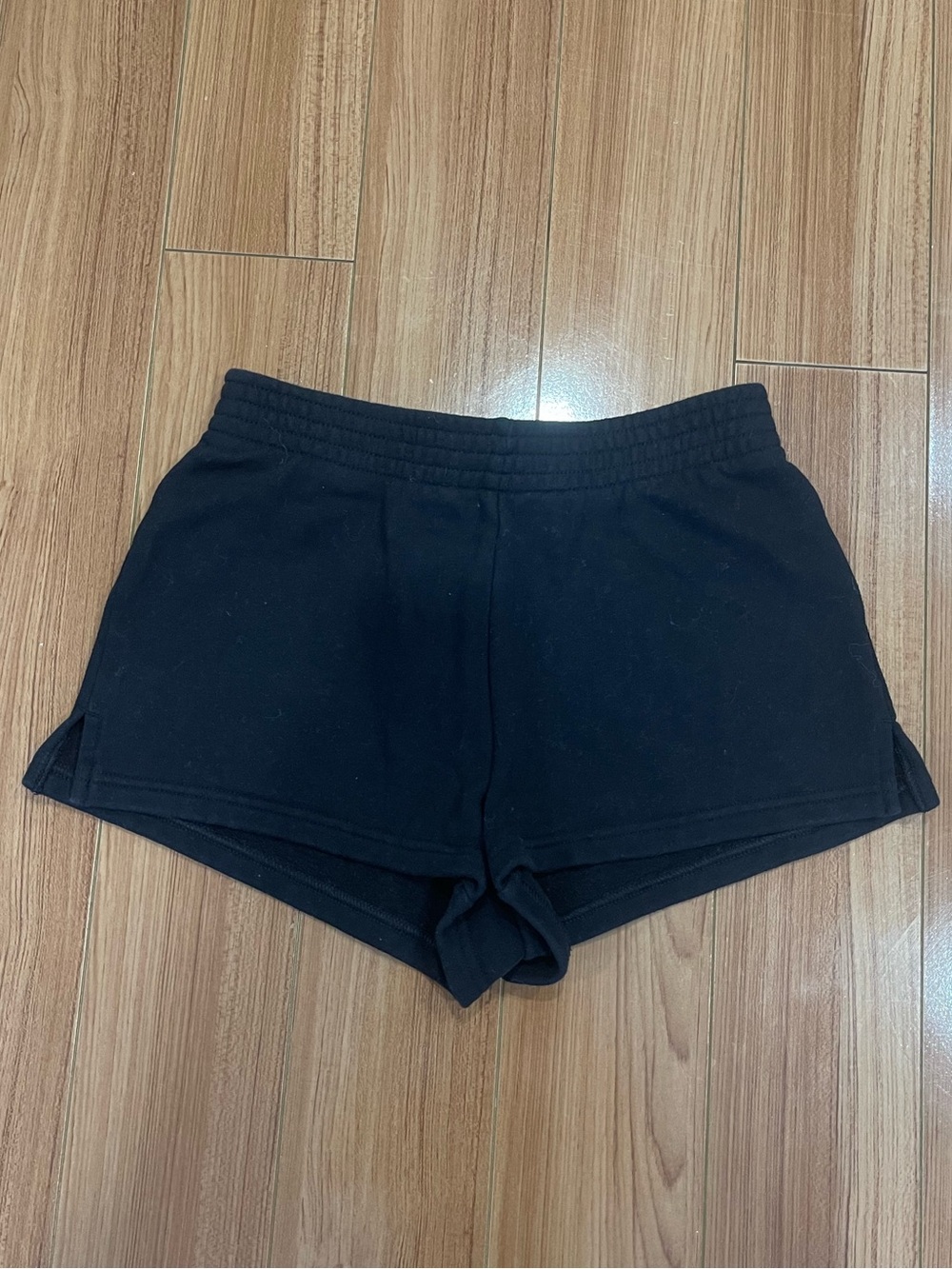 TNA Black Athletic Lounge Shorts